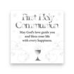 Picture of BLOCK ART WOOD PLAQUE HOLY COMMUNION